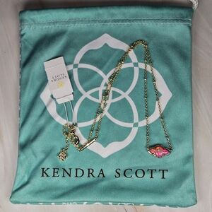 NEW Kendra Scott Abbie Opal Pendant Necklace